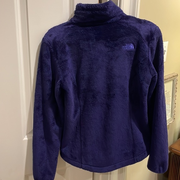 The North Face Polar Fleece Purple Cooor Zip Jacket - Picture 3 of 5